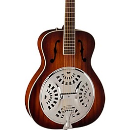 Fender Paramount PR-180E Acoustic-Electric Resonator Guitar Aged Cognac Burst