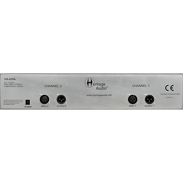Heritage Audio 609A Dual Channel Compressor