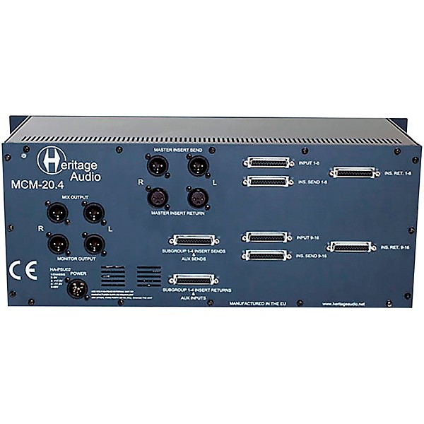 Heritage Audio MCM-20.4 20-channel Summing Mixer