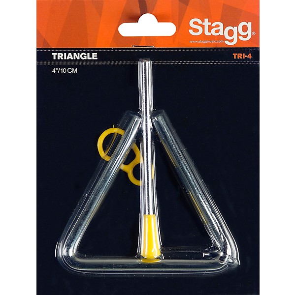 Stagg Triangle with Beater and Suspension System 4 in.