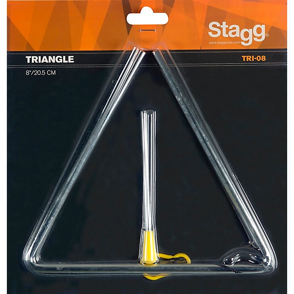 Stagg Triangle with Beater and Suspension System 8 in.