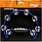 Stagg Double Row Cutaway Tambourine With 16 Jingles Blue