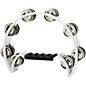 Stagg Double Row Cutaway Tambourine With 16 Jingles White thumbnail