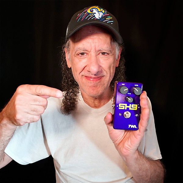 TWA Scott Henderson SH9 Signature (White Font) Distortion Effects Pedal Purple