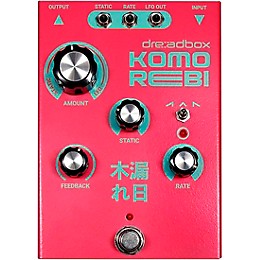 Dreadbox Komorebi Analog Chorus/Flanger Effects Pedal Salmon