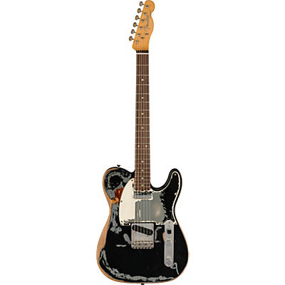 Fender Joe Strummer Telecaster Electric Guitar Black Over 3-Color Sunburst for sale