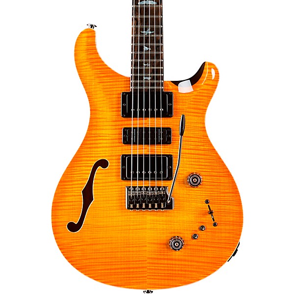 PRS Private Stock Special Semi-Hollow Limited-Edition Electric Guitar Citrus Glow