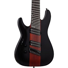 Schecter Guitar Research C-8 Multiscale Rob Scallon Left-Handed Electric Guitar Satin Dark Roast