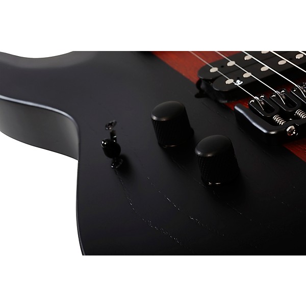 Schecter Guitar Research C-8 Multiscale Rob Scallon Left-Handed Electric Guitar Satin Dark Roast