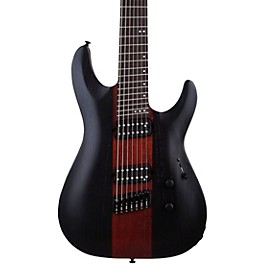 Blemished Schecter Guitar Research C-7 Multiscale Rob Scallon Electric Guitar Level 2 Satin Dark Roast 197881171285