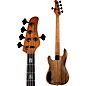 Schecter Guitar Research Model T Exotic Ziricote 5 Electric Bass Natural Satin