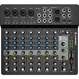 Harbinger LV12 Mixer Package With MLS900 Pair, Mics, Stands and Cables