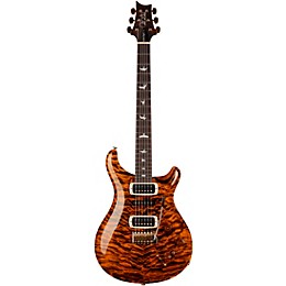 PRS Wood Library Modern Eagle V With 10-Top Quilt and East Indian Rosewood Neck Electric Guitar Yellow Tiger