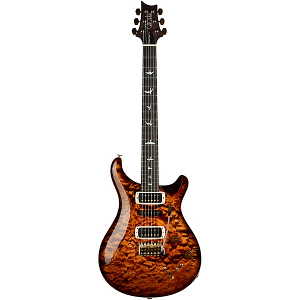 PRS Wood Library Modern Eagle V With 10-Top Quilt and East Indian Rosewood Neck Electric Guitar Copperhead Burst