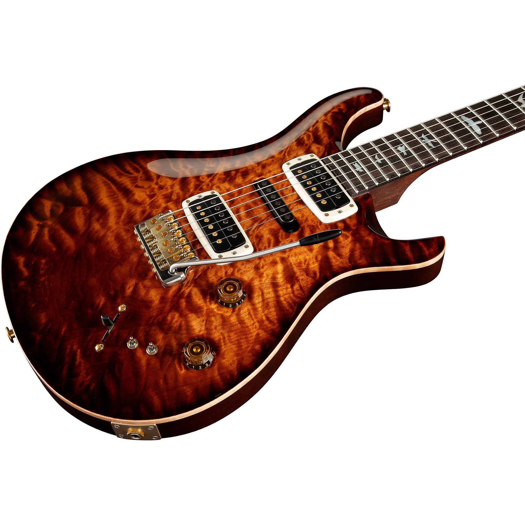 Platinum PRS Wood Library Modern Eagle V With 10-Top Quilt Platinum PRS Wood Library Modern Eagle V With 10-Top Quilt