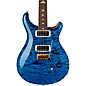 PRS Wood Library Custom 24-08 With Stained Maple Neck and Ziricote Fretboard Electric Guitar Aquamarine thumbnail