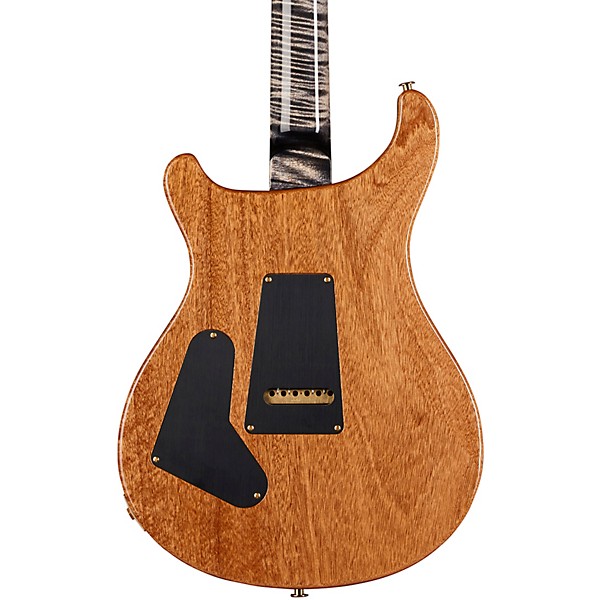 PRS Wood Library Custom 24-08 With Stained Maple Neck and Ziricote Fretboard Electric Guitar Charcoal