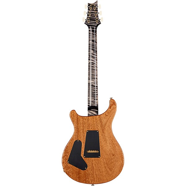 PRS Wood Library Custom 24-08 With Stained Maple Neck and Ziricote Fretboard Electric Guitar Charcoal