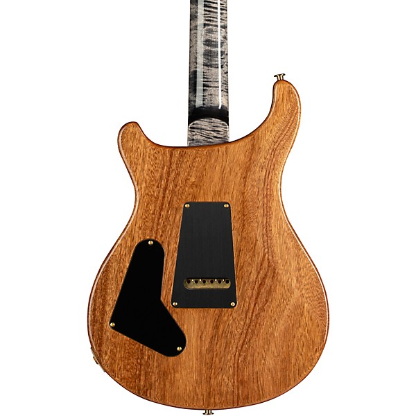 PRS Wood Library Custom 24-08 With Stained Maple Neck and Ziricote Fretboard Electric Guitar Charcoal