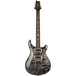 PRS Wood Library Custom 24-08 With Stained Maple Neck and Ziricote Fretboard Electric Guitar Charcoal