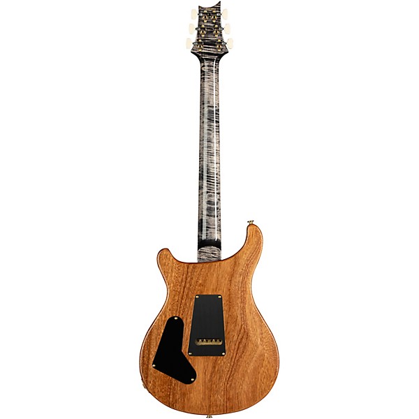 PRS Wood Library Custom 24-08 With Stained Maple Neck and Ziricote Fretboard Electric Guitar Charcoal