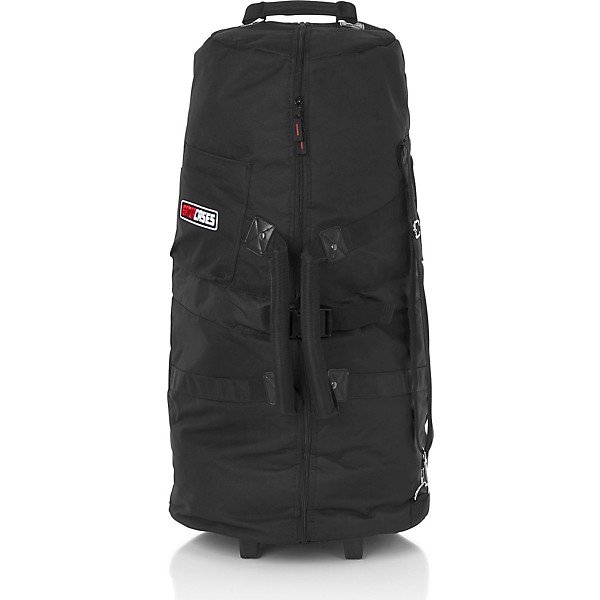 Gator Padded Conga Bag with Wheels and Red Interior