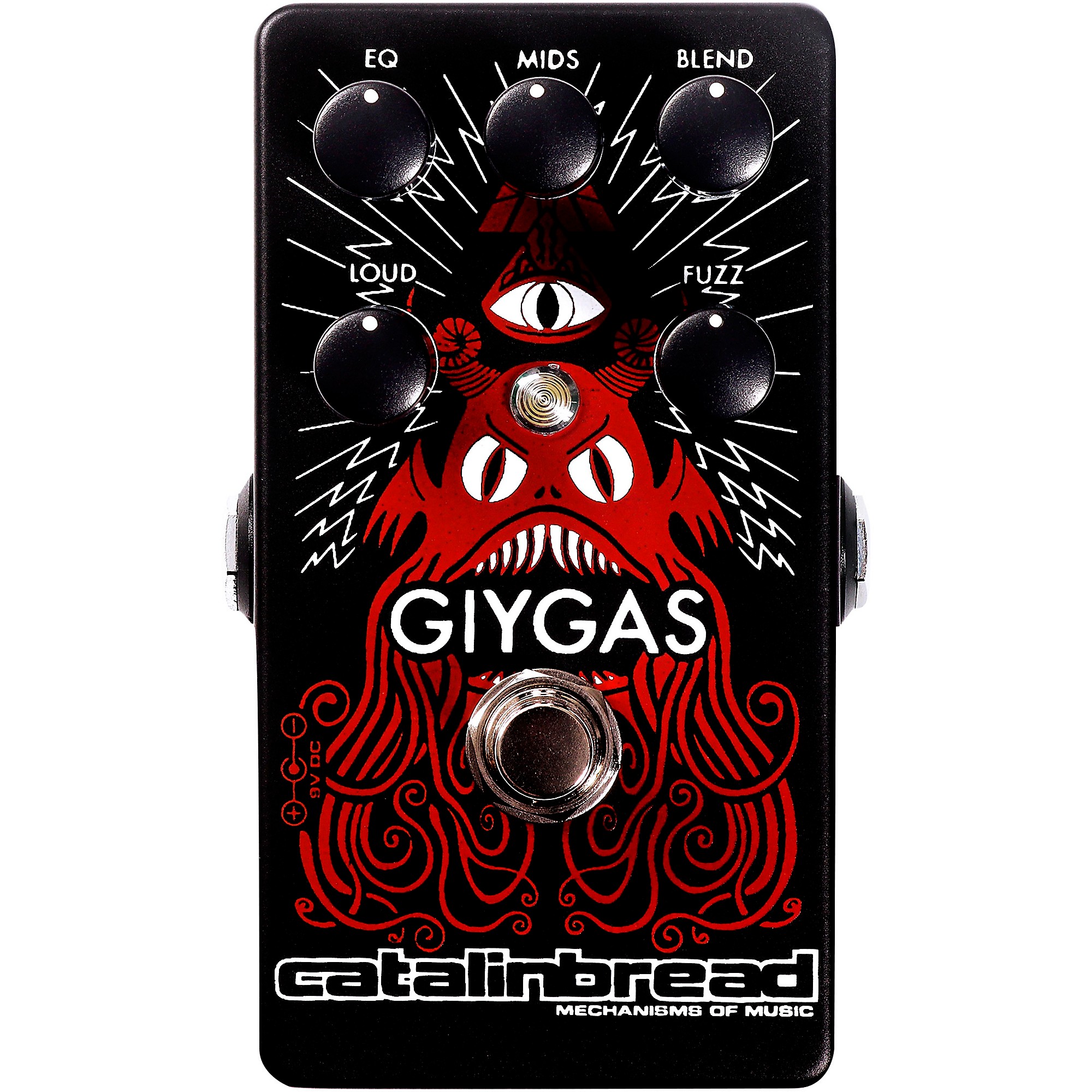 Open Box Catalinbread Giygas Fuzz Effects Pedal Flat Black
