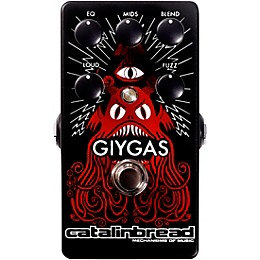 Open Box Catalinbread Giygas Fuzz Effects Pedal Level 1 Flat Black
