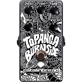 Catalinbread Topanga Burnside Spring Reverb With Tremolo Effects Pedal Black