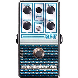 Catalinbread SFT Ampeg-Inspired Overdrive Effects Pedal Metallic Sapphire