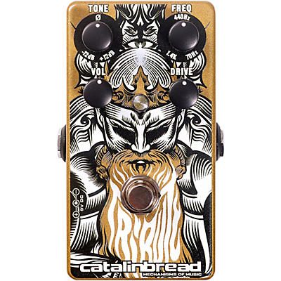 Catalinbread Tribute All-Gain Parametric Od Effects Pedal Gold for sale