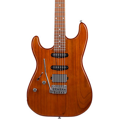 Schecter Guitar Research Traditional Van Nuys Left-Handed Electric Guitar Gloss Natural Ash for sale