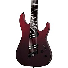 Schecter Guitar Research Reaper-7-String Elite Multiscale Electric Guitar Blood Burst