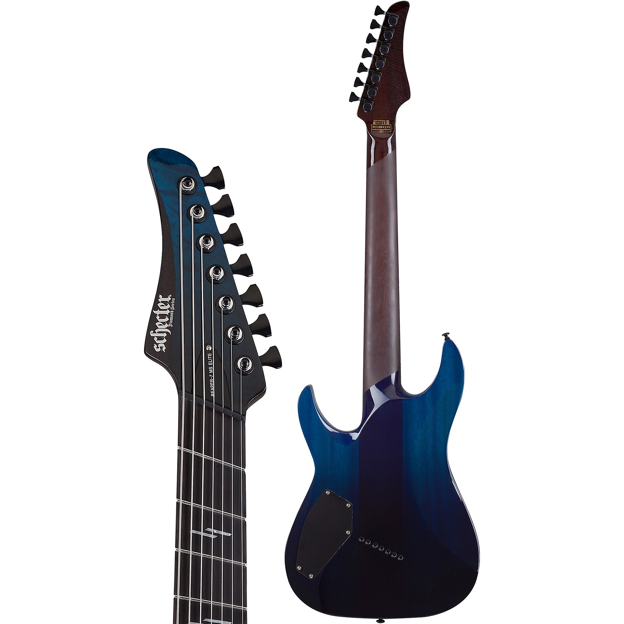 Schecter Guitar Research Reaper-7-String Elite Multiscale Electric