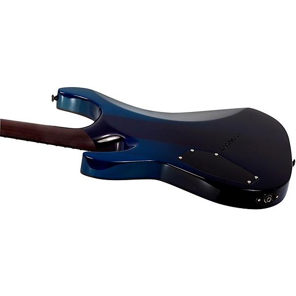 Schecter Guitar Research Reaper-7-String Elite Multiscale Electric Guitar Deep Ocean Blue