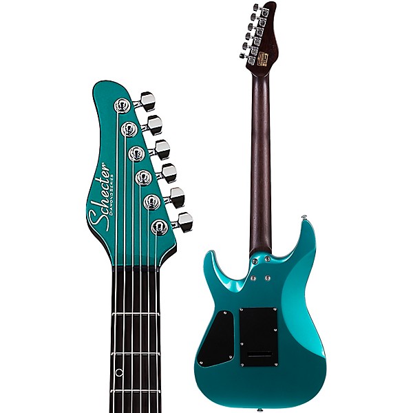 Open Box Schecter Guitar Research Aaron Marshall AM-6 Electric Guitar Level 2 Arctic Jade 197881225698