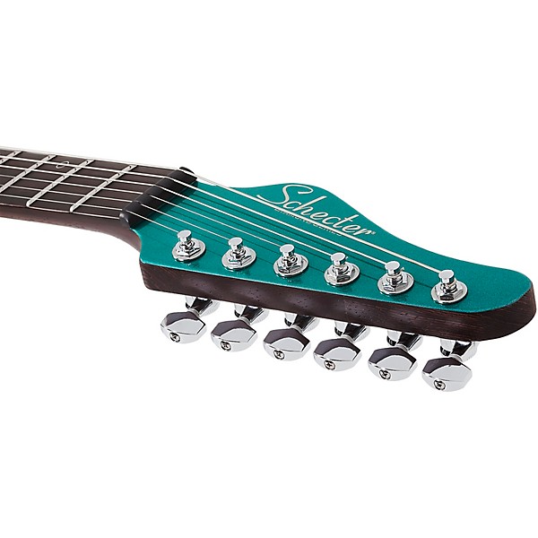 Open Box Schecter Guitar Research Aaron Marshall AM-6 Electric Guitar Level 2 Arctic Jade 197881225698