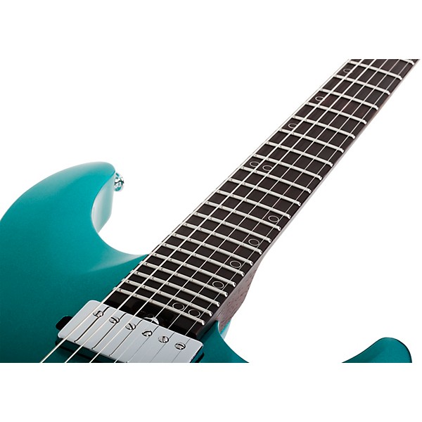 Open Box Schecter Guitar Research Aaron Marshall AM-6 Electric Guitar Level 2 Arctic Jade 197881225698