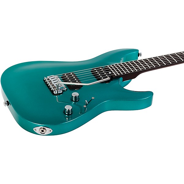 Open Box Schecter Guitar Research Aaron Marshall AM-6 Electric Guitar Level 2 Arctic Jade 197881225698