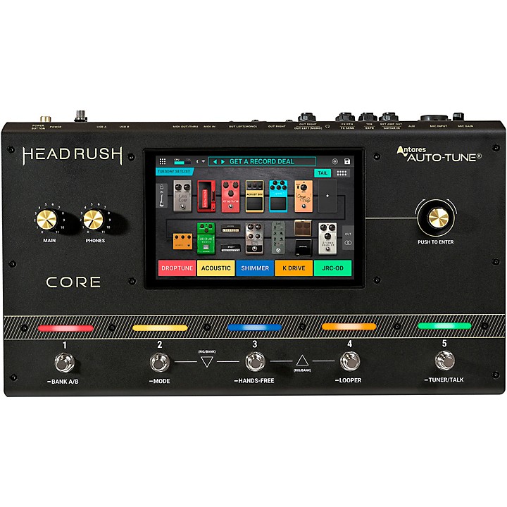 HeadRush Core Multi-Effects Processor Pedal Black