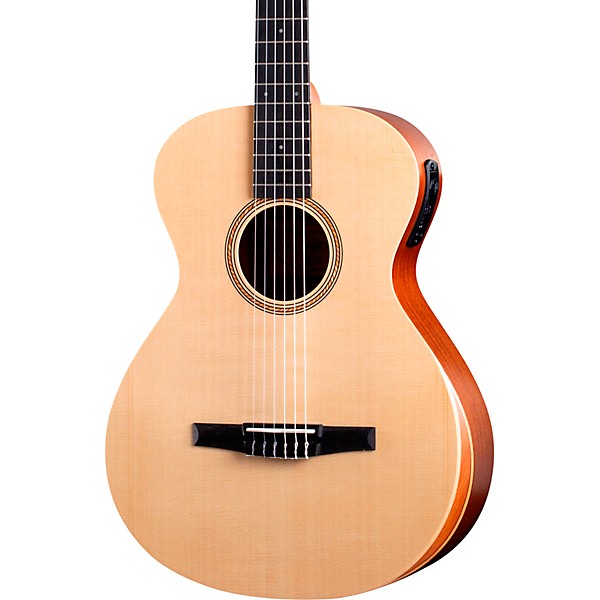 Taylor Academy 12e-N Nylon-String Left-Handed Acoustic-Electric Guitar Natural
