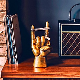 Luckies Rock On Headphone Stand Gold Large