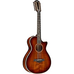 Taylor K62ce Limited 12-String 12-Fret Grand Concert Acoustic-Electric Guitar Shaded Edge Burst