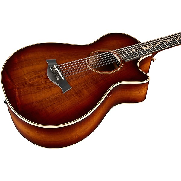 Taylor K62ce Limited 12-String 12-Fret Grand Concert Acoustic-Electric Guitar Shaded Edge Burst