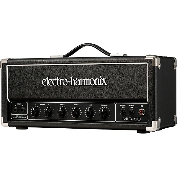 Open Box Electro-Harmonix MIG-50 50-Watt Tube Head Level 1 Black