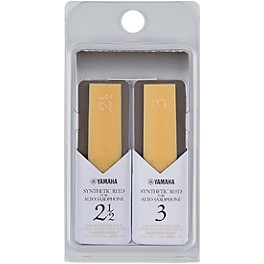 Yamaha Synthetic Alto Saxophone Reed Sample Pack; 2.5-3.0