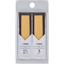 Yamaha Synthetic Tenor Saxophone Reed Sample Pack; 2.5-3.0