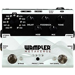 Wampler Metaverse Multi-Delay Effects Pedal White