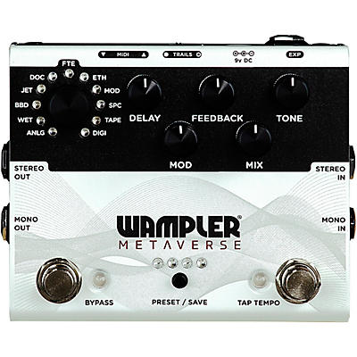 Wampler Metaverse Multi-Delay Effects Pedal White for sale