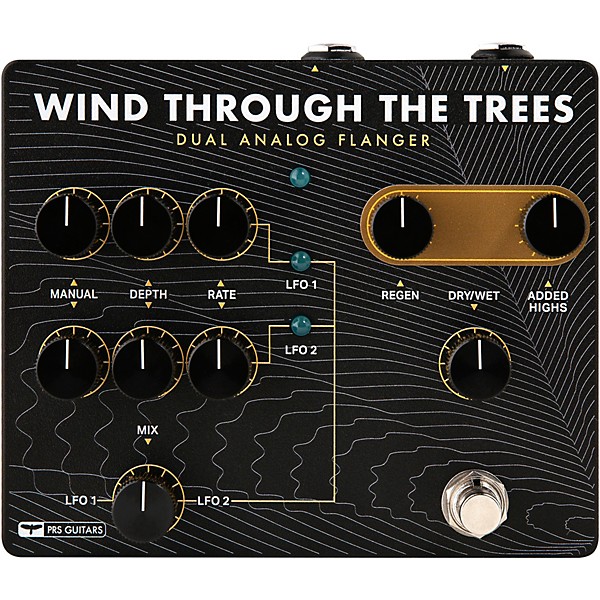 Open Box PRS Wind Through the Trees Dual Analog Flanger Effects Pedal Level 1